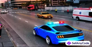 Police Passenger Car Driving Game 3D