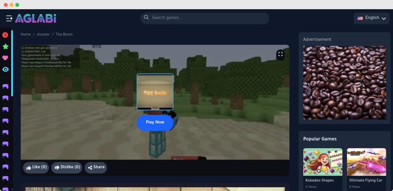 AGLABI - Online Gaming Portal — screenshot 3