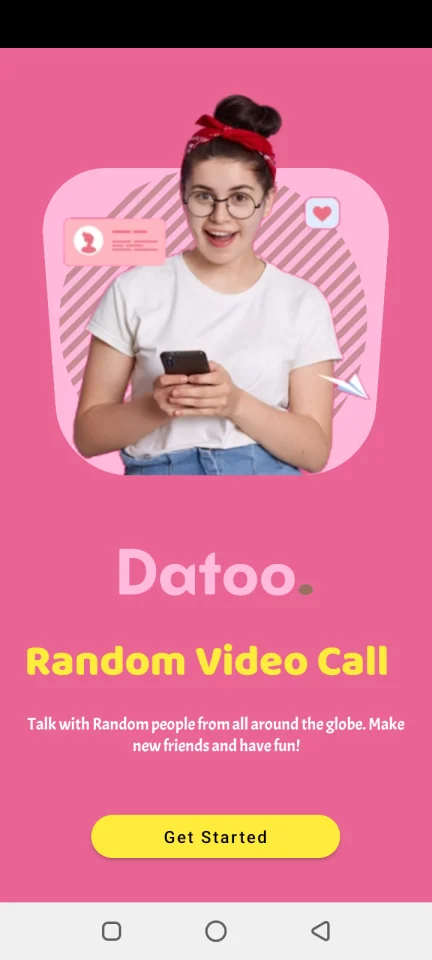Datoo Dot - Random Video Call with People - Web RTC Base — screenshot 1
