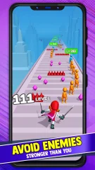 Hit & Run: Levelup Solo Runner - New Top Trending Unity Template Game