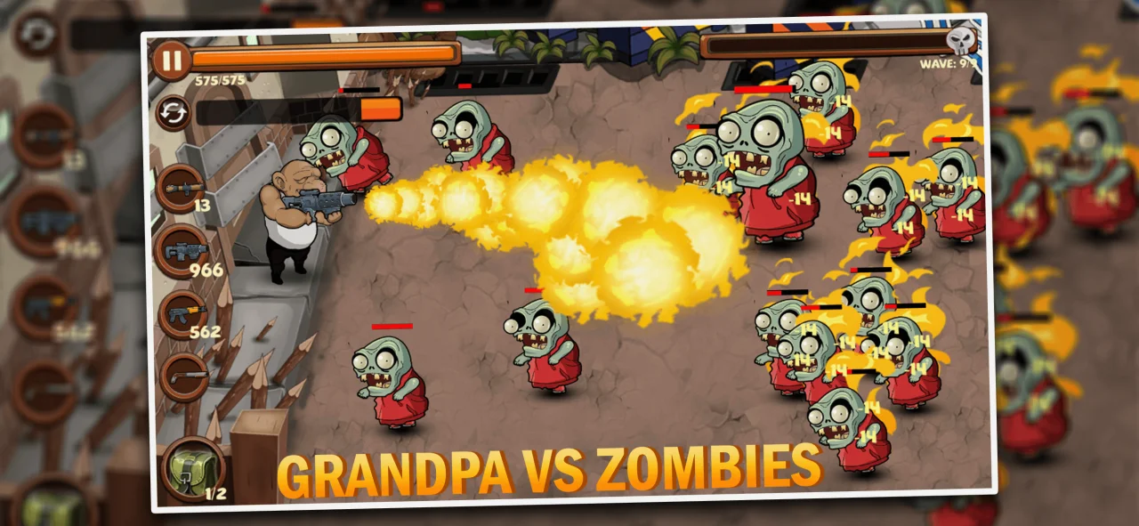 2D Zombie Age – Shooting Game — screenshot 1
