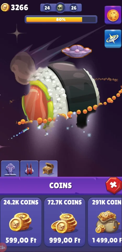 Idle Space Destroyer – Planet Bomber Hyper Casual Game — screenshot 2