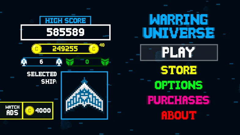 Warring Universe - Complete Game — screenshot 1