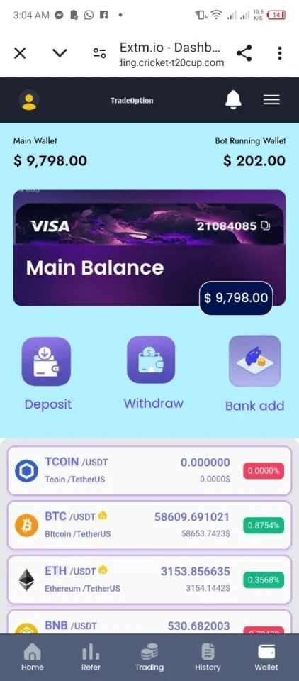 New...... Trading Website High Quality Investment Website — screenshot 4