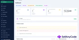 VentureX ERP & CRM AI-Powered Business Operating System