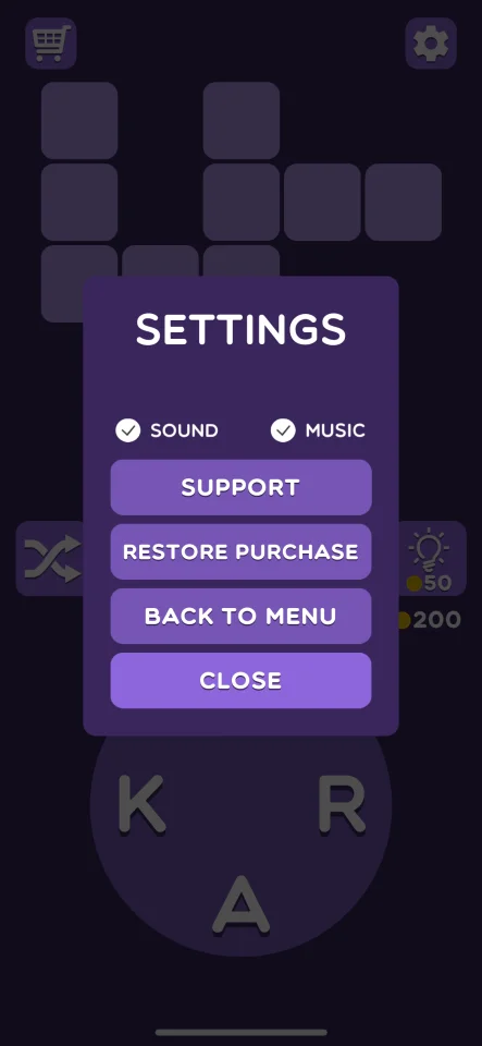 Word Quest + Level Editor — screenshot 4