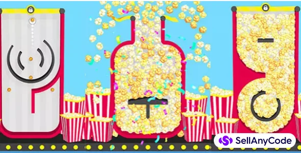 Popcorn 3D Bursting!