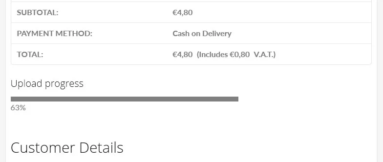 WooCommerce Upload Files — screenshot 1