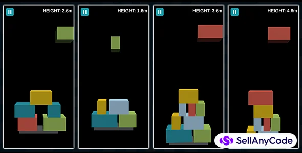 Space Tower - Unity Game with AdMob Ads