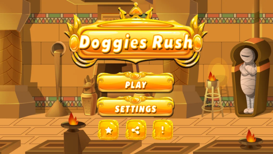 Doggies Rush Game Template — screenshot 1