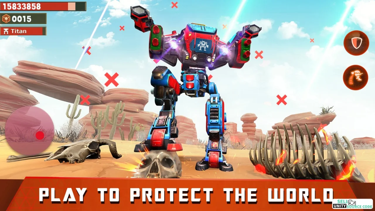 Mech Robot Games - Multi Robot — screenshot 5