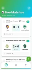 Live Football Scores & Match Tracker Flutter App