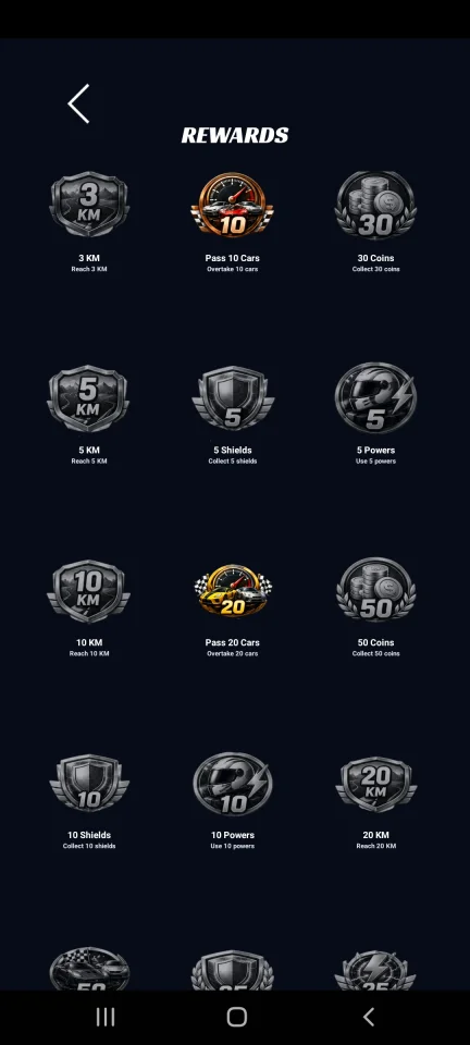 Car Rush - Android Racing Game Source Code with AdMob and Leaderboard — screenshot 5
