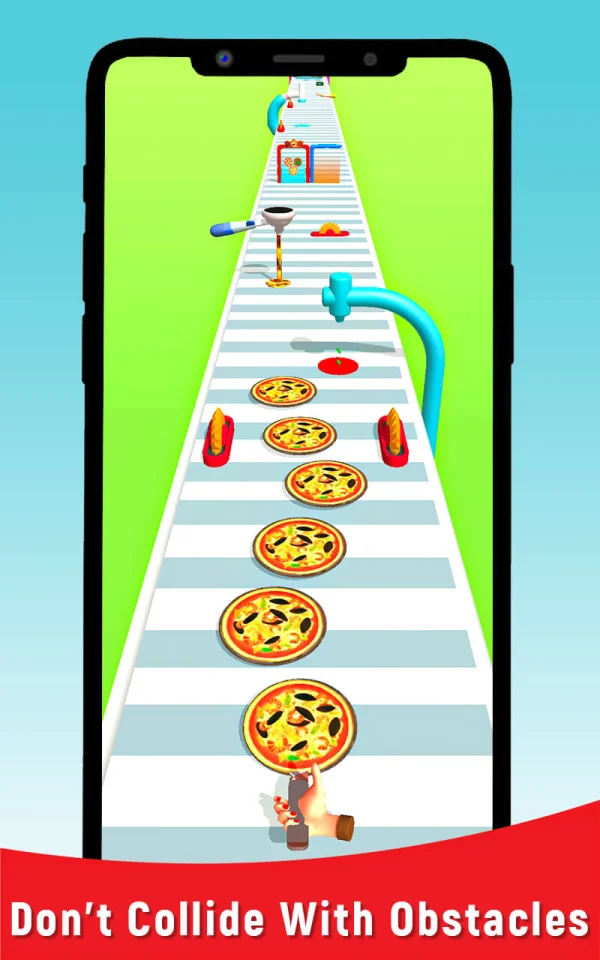 Pizza Long Stack Maker 3D – New Top Trending Game — screenshot 2