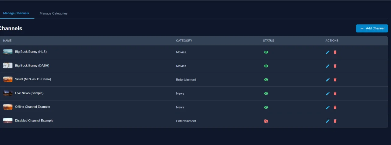 OTTX - Live TV — screenshot 3