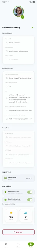 Fitness Studio — screenshot 4