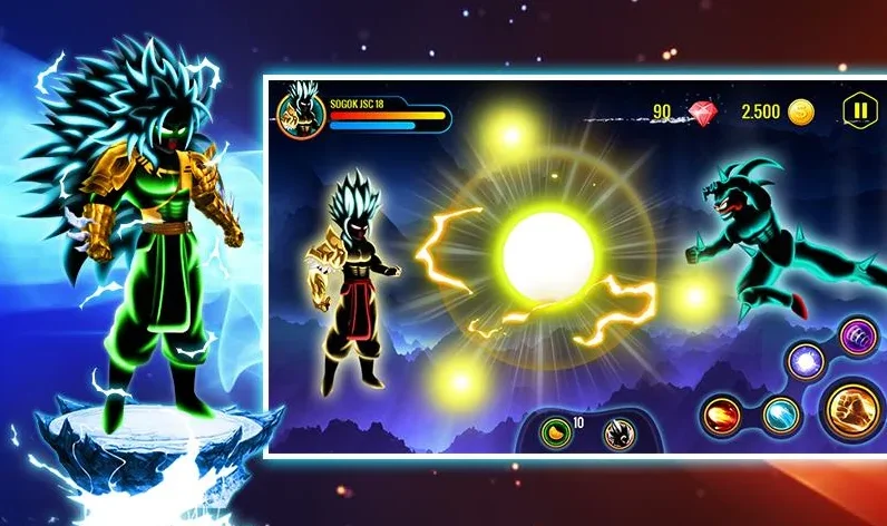 Shadow Goku Saiyan Battle — screenshot 4