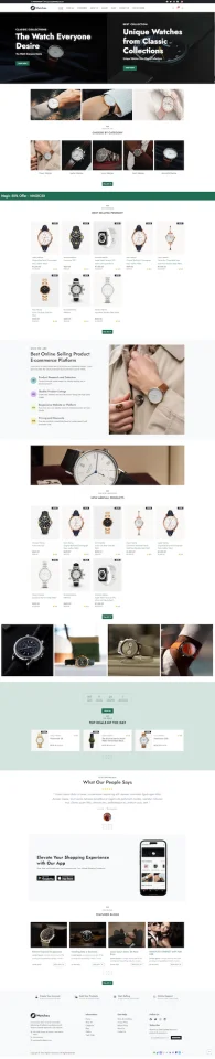 FashionHub SaaS - eCommerce Website Builder for Seamless Online Business — screenshot 5