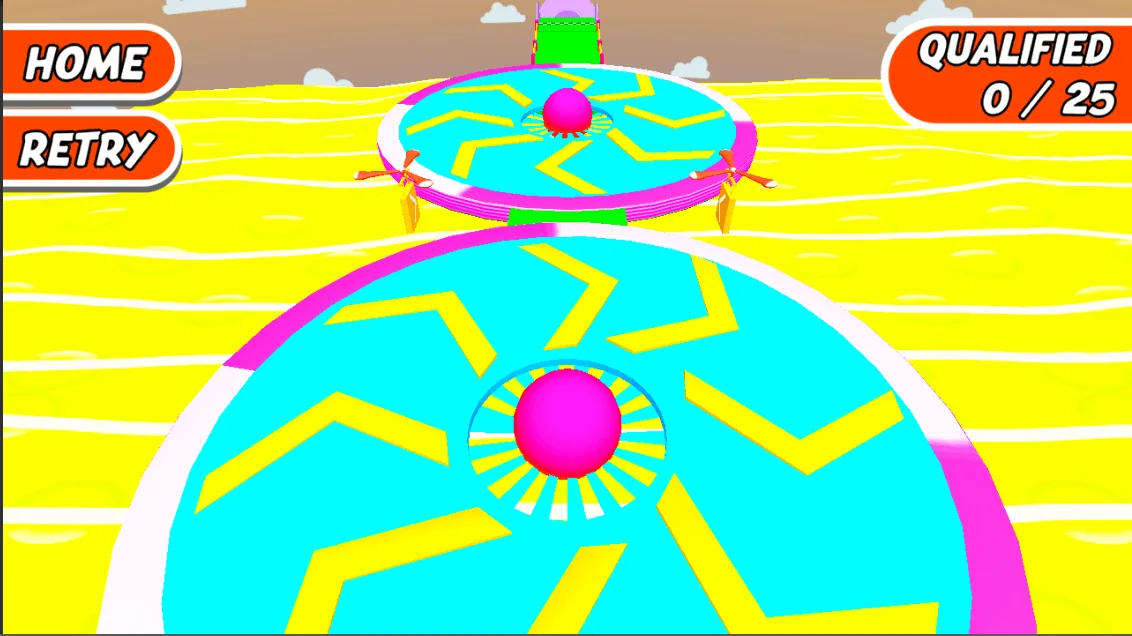 Fall Stumble Guys 3D Game Unity Source Code — screenshot 3