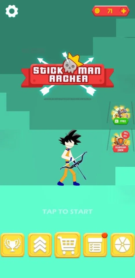 Stick Z Bow - Super Stickman Legend - Unity — screenshot 5
