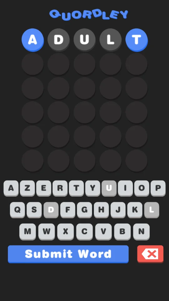 Wordle Quordly — screenshot 2