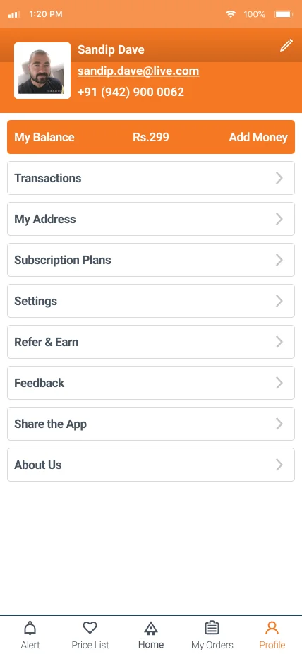 Laundry Application — screenshot 9