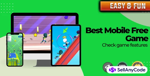 Stickman Parkour Race 3D