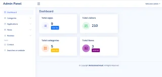 Application Downloading Website