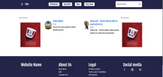 Application Downloading Website