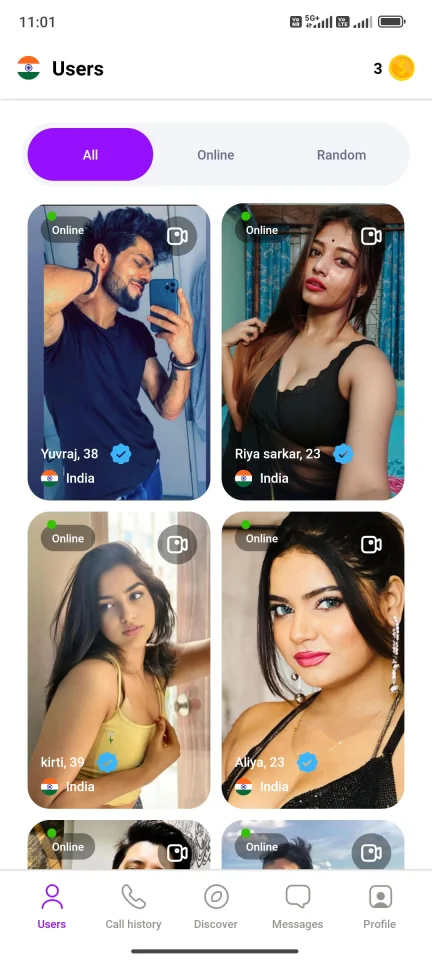 Chatex - Ultimate Social Dating App | Video Calling | Voice Calling |Chat| Short Video Dating App — screenshot 1