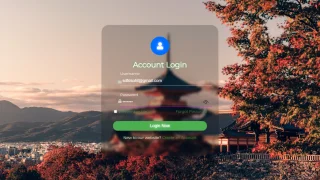 Modern Login/Sign Up Page Template Code