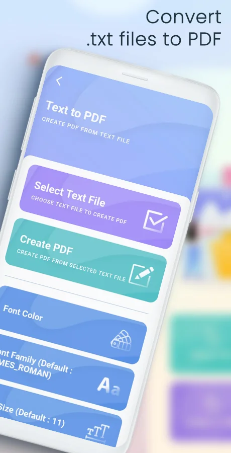 PDF Converter & PDF Editor for Android - AdMob Ads — screenshot 3
