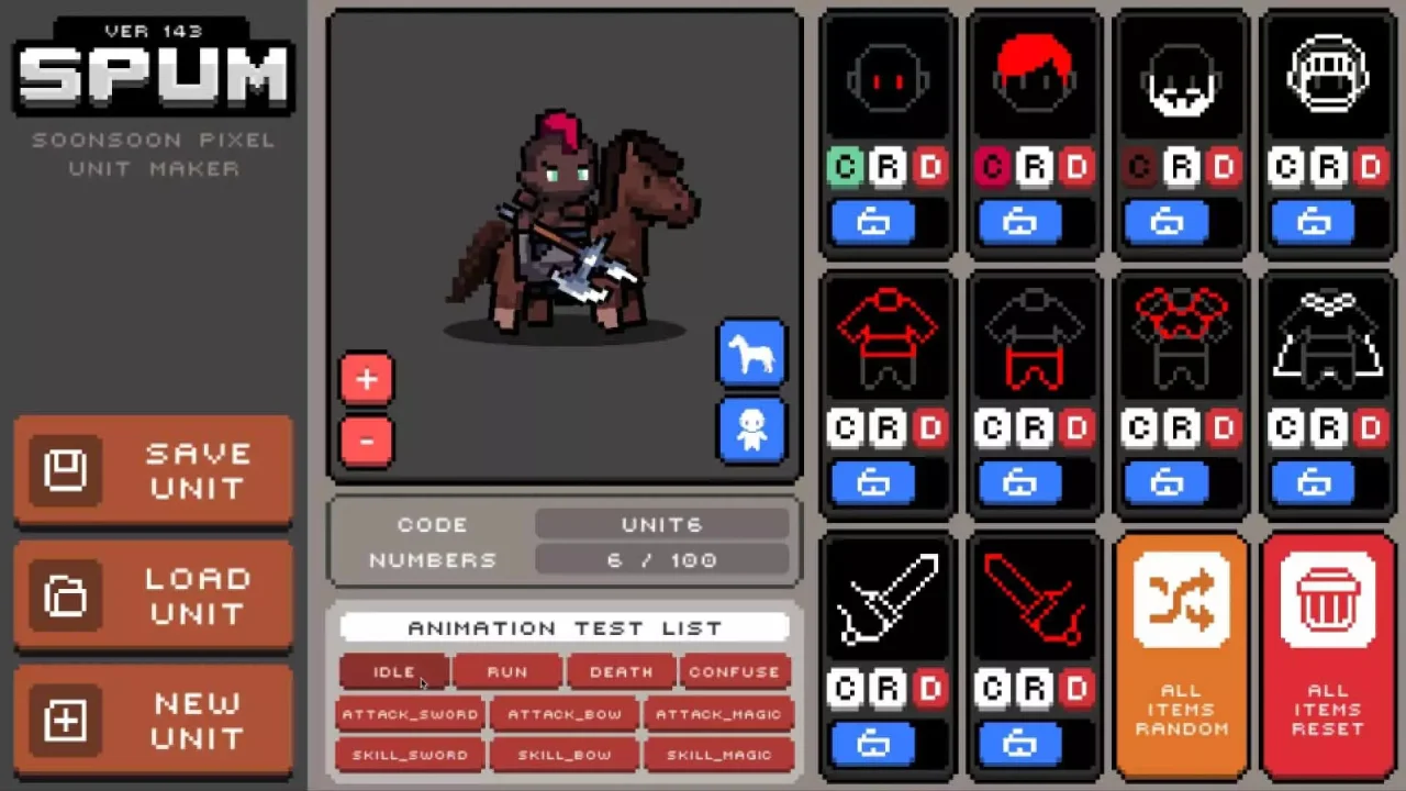 2D Pixel Unit Maker - SPUM — screenshot 9