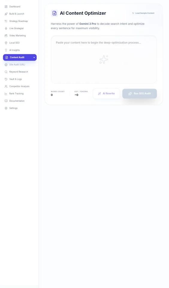 GeminiPress AI Suite - Complete Laravel CMS with AI Content Tools & SEO Optimization — screenshot 1