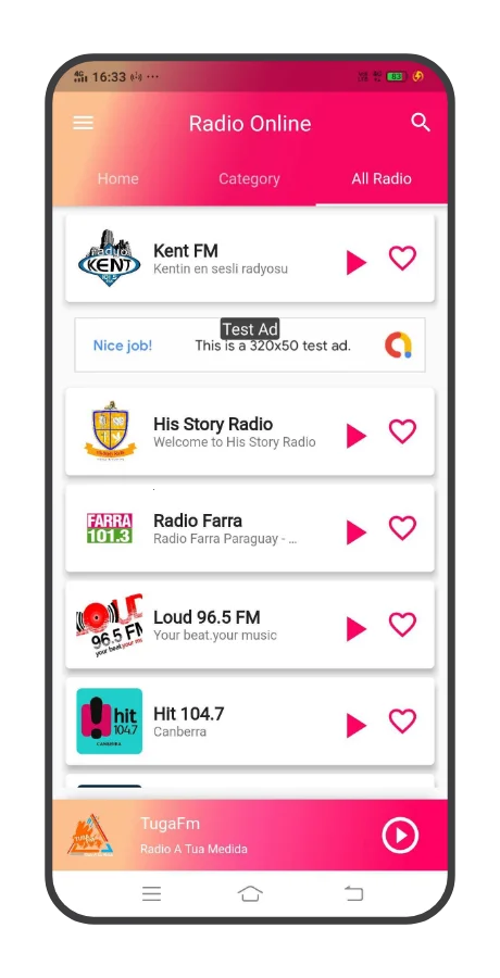 Radio Online - Flutter Full App — screenshot 3
