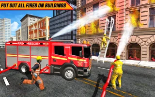 American Fire Fighter Truck: City Emergency Rescue