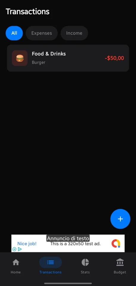 ExpenseFlow Expense Tracker Android App — screenshot 2