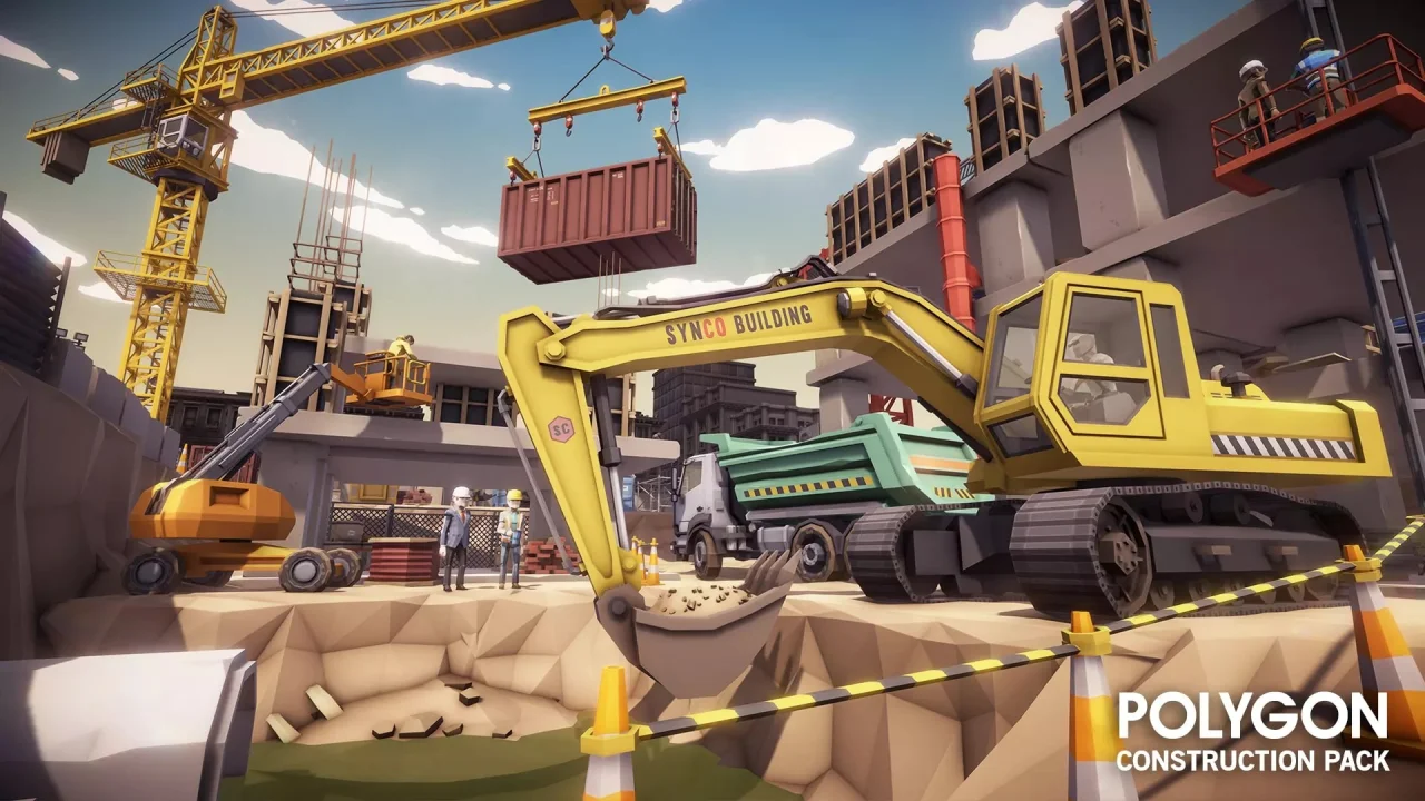 POLYGON Construction - Low Poly 3D Art by Synty — screenshot 1