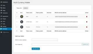 Bitcoin, Ethereum, ERC20 Crypto Wallets with Exchange