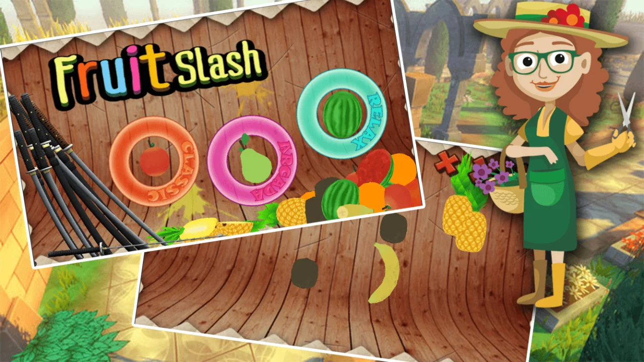 Fruit Slash Complete Game + 3D Classic Game Support Unity 2019 — screenshot 2