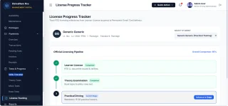 DriveFlow Pro - Driving School Management System