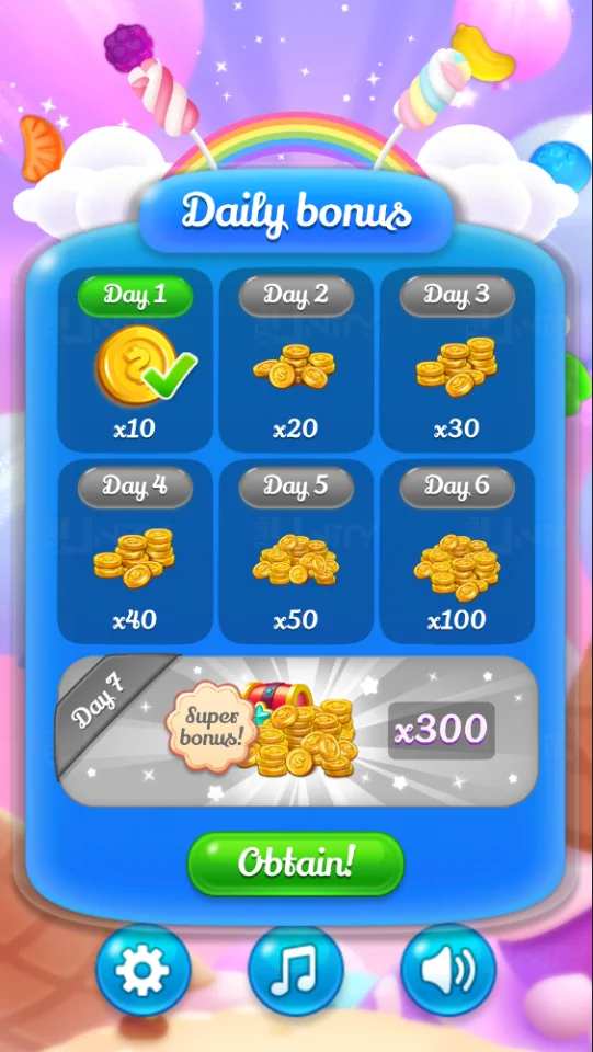 Candy Land Puzzle Unity Ads - IAP — screenshot 9