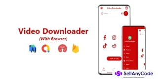 Video Downloader with Browser & PDF Reader | AdMob, Firebase, OneSignal