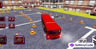 Bus Parking Simulator 3D: Bus Driving Games 64 Bit