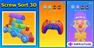 Screw Sort 3D Puzzle