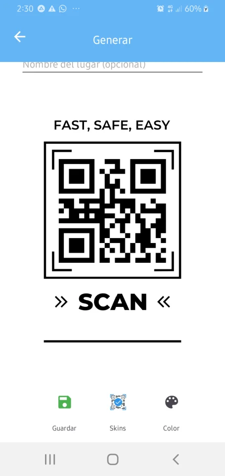 ScanGo Android QR/Barcode Scanner & Generator — screenshot 5