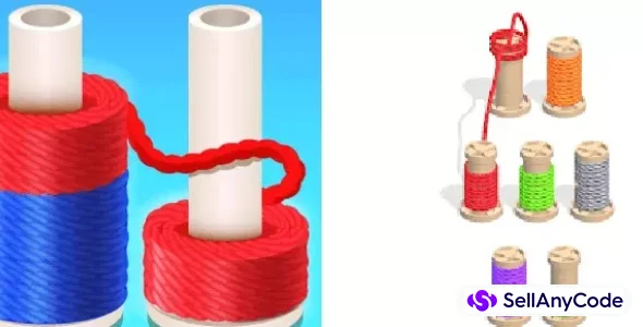 Rope Color Sort