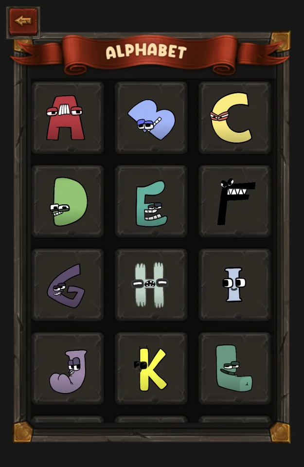 Alphabet Lore Animation Code — screenshot 1