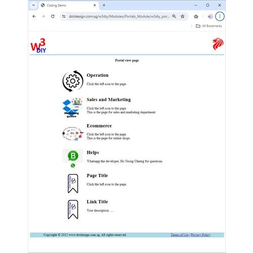 Portals Module — screenshot 5