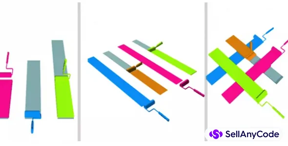 Paint Roller 3D